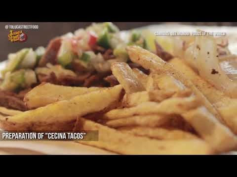 Taco de Cecina Por KILO y por TACO 🌮🌯 los FAMOSOS de Cecina, MEXICAN FOOD cecina tacos