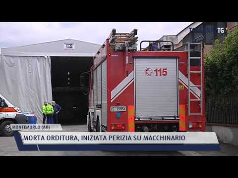 2021-05-12 MONTEMURLO (AR) - MORTA ORDITURA, INIZIATA PERIZIA SU MACCHINARIO