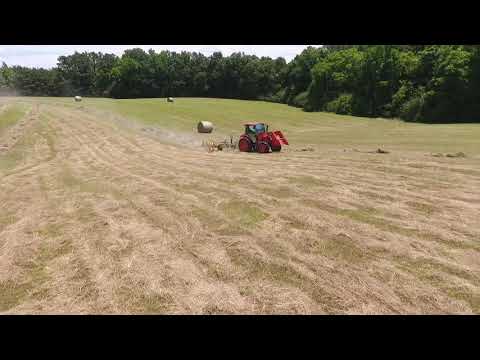 Hay baling in Caseyville, MS Part 3