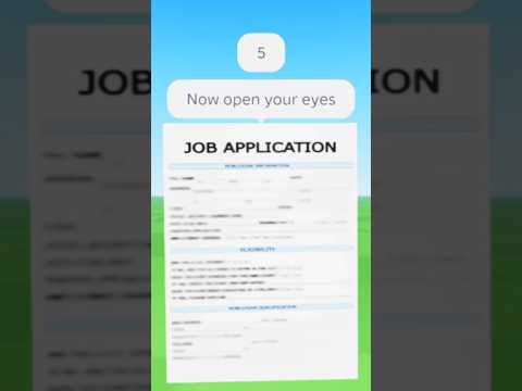 Job Application! 😂💀 #roblox #funny #edit #subscribe