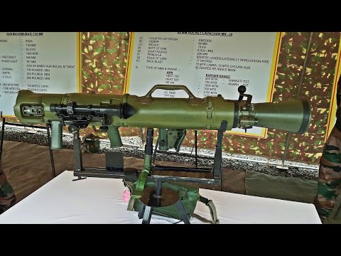 Indian Army Recruits At Range With Carl Gustaf MK3 Multi Purpose Rocket Launcher System