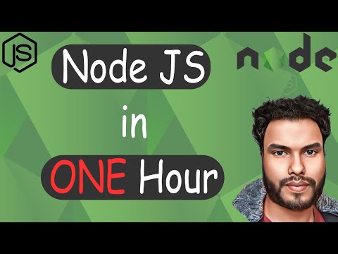 Learn Node JS in One Hour | Complete Node JS Tutorial