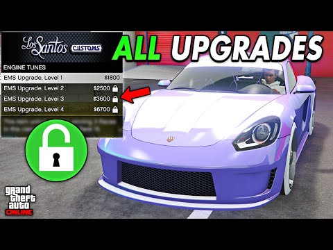 Easy Trick To Unlock ALL Car Upgrades & Modifications in GTA 5 Online!