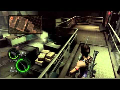 RESIDENT EVIL 5 - Sheva Professional Walkthrough w/ Commentary - PART 42 - Chapter 6-1 (3/5)