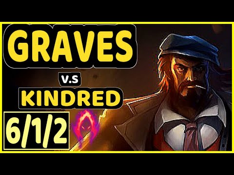 CARIOK (GRAVES) vs KINDRED - 6/1/2 KDA JUNGLE CHALLENGER GAMEPLAY - BR