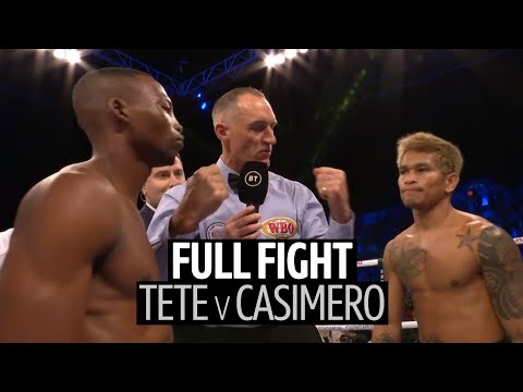 Zolani Tete v Johnriel Casimero full fight replay | Powerful third-round stoppage!