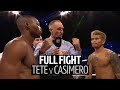 Zolani Tete V Johnriel Casimero Full Fight Replay Powerful Third Round Stoppage