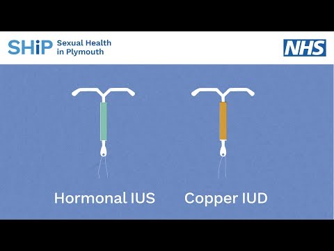 Having an IUD/IUS contraception fitted