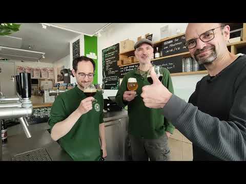 hopfeNerd besucht Marco und Gianluca von Hermann Bier - und stellt fest: Die haben einen Vogel!