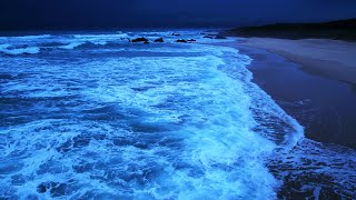 Sleep For 11 Hours Straight, High Quality Stereo Ocean Sounds Of Rolling Waves For Deep Sleeping