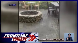 Ilang lugar sa norte, nakaranas ng hailstorm, baha, landslide | Frontline Tonight