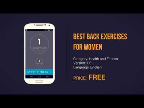 Best Back Exercises For Women Video
