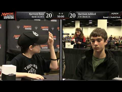 Magic the Gathering GP Dallas Fort Worth 2018 Round 1 Dominaria Sealed/Draft