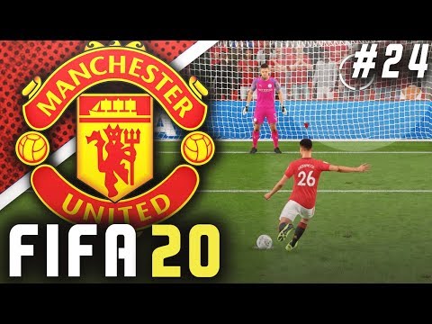 INSANE PENALTIES DECIDE MANCHESTER DERBY!! - FIFA 20 Manchester United Career Mode EP24