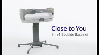 Chicco Close To You Bedside Bassinet Product Demonstration