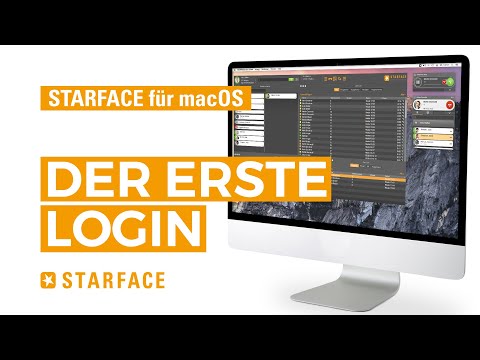 Der erste Login - STARFACE UCC Client für macOS - Tutorial