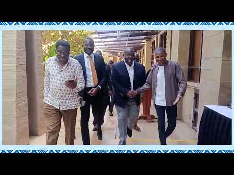 Sifuna, Matiang'i, Orengo, Babu Owino, other Opposition leaders after closed-door meeting in Karen