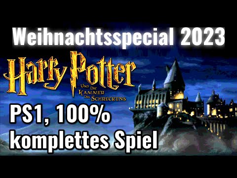 Harry Potter und die Kammer des Schreckens (PS1) ❄️ WEIHNACHTSSPECIAL 2023 ❄️ (PSX Gameplay Deutsch)