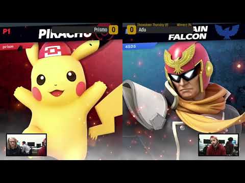 Throwdown Thursday 85 - Winners R4 - (Pikachu) Prismo vs Adu (Capt Falcon)