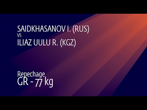Repechage GR - 77 kg: I. SAIDKHASANOV (RUS) v. R. ILIAZ UULU (KGZ)