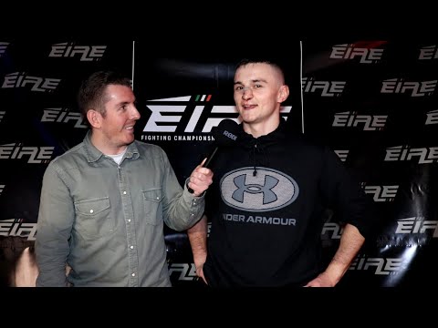Éire Fighting Championship 1: Lee Hammond Post-Fight Interview