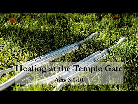 Healing at the Temple Gate