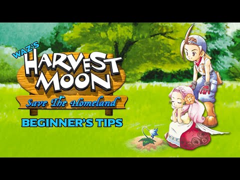 Waz's Harvest Moon: Save the Homeland Beginner's Tips