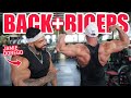Back Workout Josef Rakich & Jamie Dorego IFBB PRO!