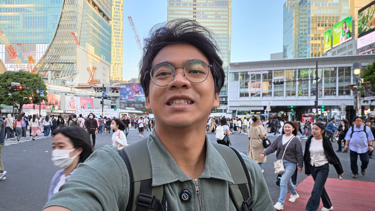 IRL di Shibuya Crossing 🇯🇵