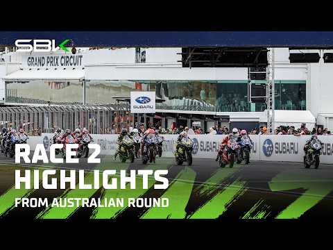 Highlights des historischen zweiten Rennens auf Phillip Island ✨ | 2026 #AustralianWorldSBK 🇦🇺