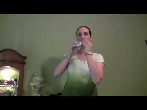 Lilium Performed on STL Blue and White Porcelain Tenor Ocarina