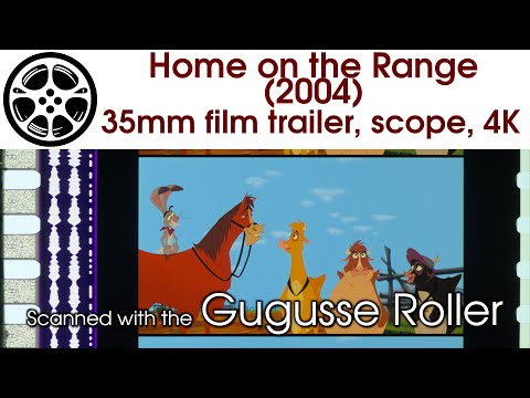 Home on the Range (2004) 35mm film trailer, scope 4K