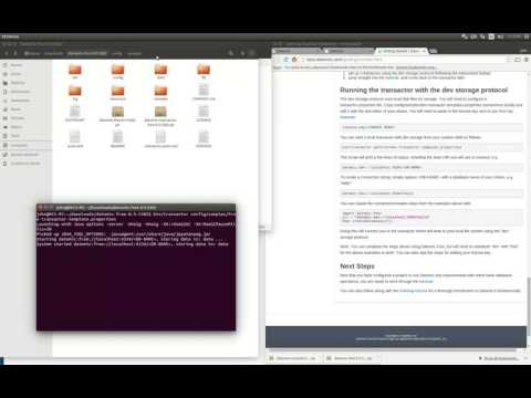 Datomic Walkthrough Step 0 - Installing, Running Transactor, Console
