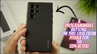 Pitaka's NEW Programmable PinButton Case for the S24 Ultra!! The MagEz Case Pro 4!