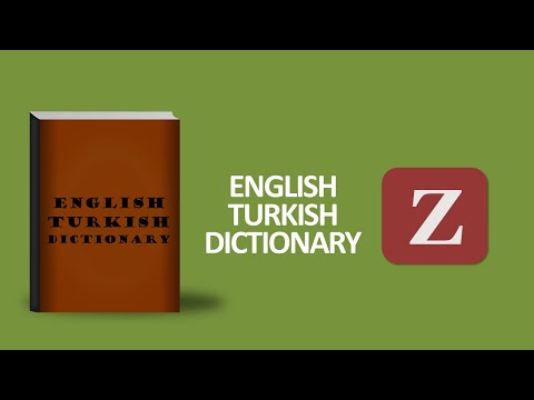 İngilizce -Türkçe Sözlük (Telaffuzları ile) - Z - / English - Turkish Dictionary - Z -