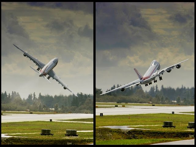Action Lorsqu Un Avion Quitte Le Sol