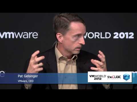 theCUBE at VMworld 2012 - Pat Gelsinger