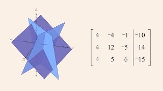 Algebra 56 - A Geometrical View of Gauss-Jordan El