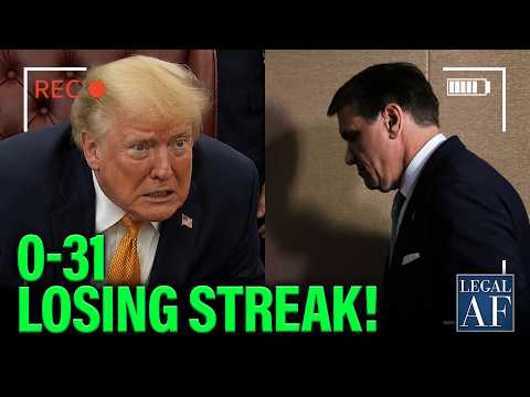 Thumbnail image for: Trump DOJ 0-31 as They RUN UP LOSING STREAK!!!