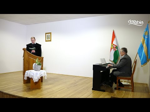 Református istentisztelet közvetítése Tahitótfaluból