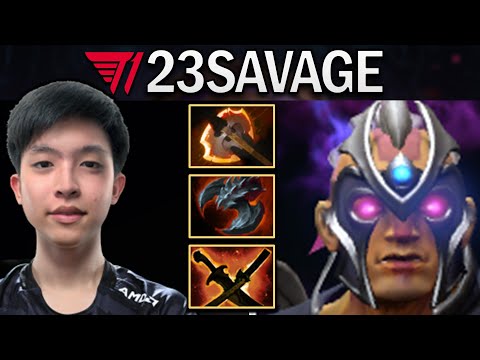 T1.23SAVAGE ANTI-MAGE WITH BATTLEFURY-SNY - DOTA 2 7.30E GAMEPLAY