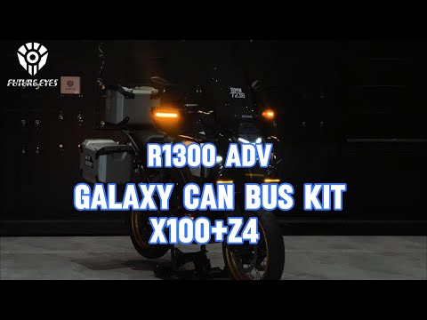 FUTURE EYES CANBUS X100&Z4 ON BMW R1300 ADV