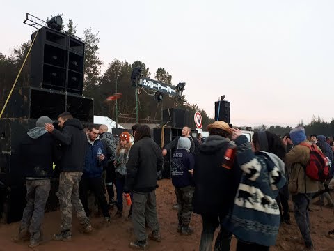 Teknival BZH - Petit aperçu du rassemblement revendicatif