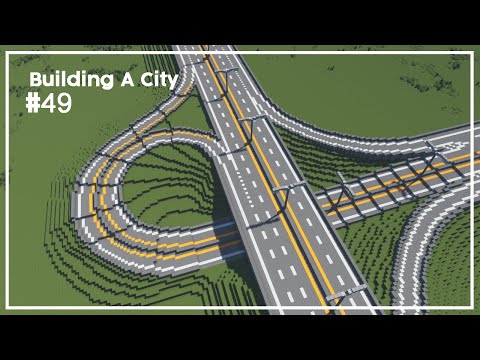 Building A City #49 // Highways // Minecraft Timelapse