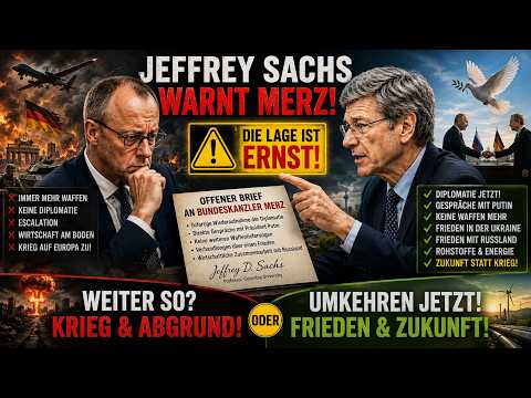 Offener Brief von Prof. Jeffrey D. Sachs an Bundeskanzler Friedrich Merz vom 26. Mai 2026 Video-Thumbnail von YouTube