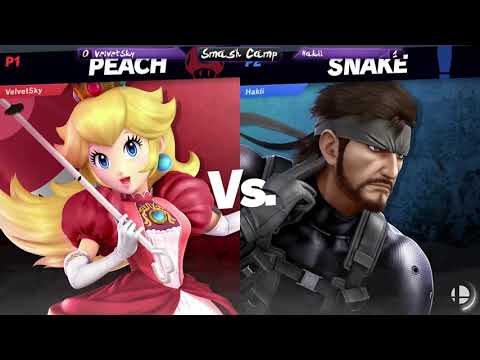 Smash Camp #3 - Hakii (Snake) vs VelvetSky (Pit/Peach)
