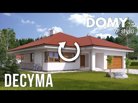 Projekt domu DECYMA - widok 360º