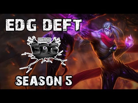 EDG Deft Varus vs Tristana ADC Ranked Challenger Korea