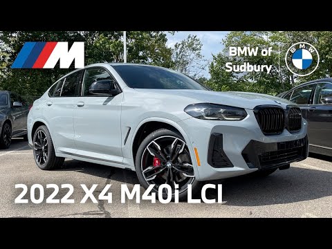 2022 BMW X4 M40i LCI - What's New? | Video Walkaround (Brooklyn Grey/Tacora Red!)