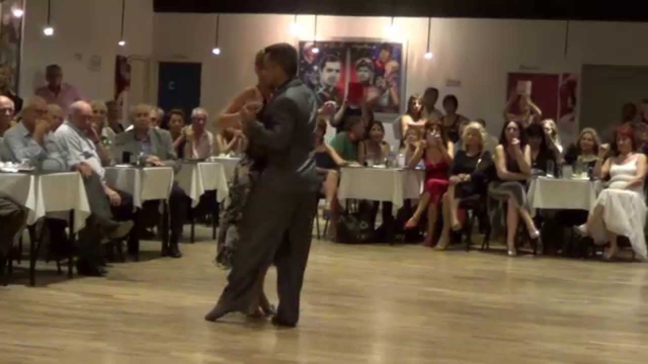 Alejandra Mantiñan y Martin Ojeda Tango "El Adios" O. Pugliese - Jorge Maciel (11-01-15)